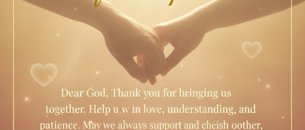 Relationship Prayer for Couples